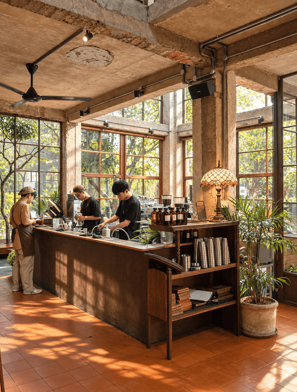 jasa branding kafe visplans