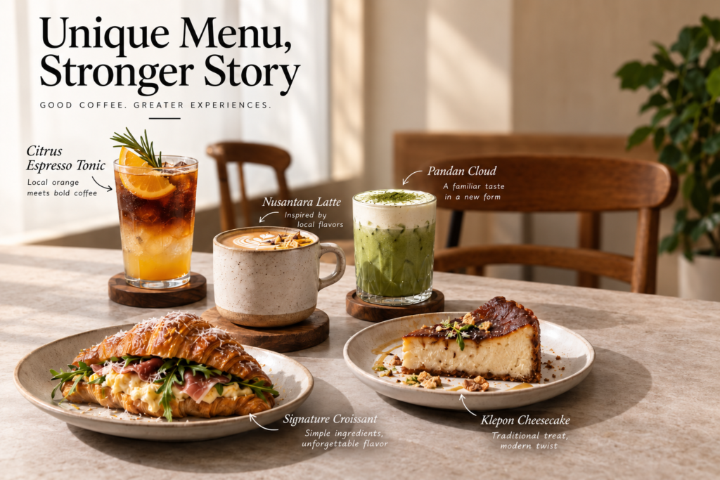 USP cafe menu visplans