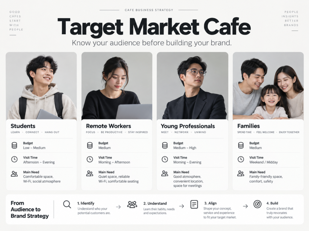 target market cafe visplans