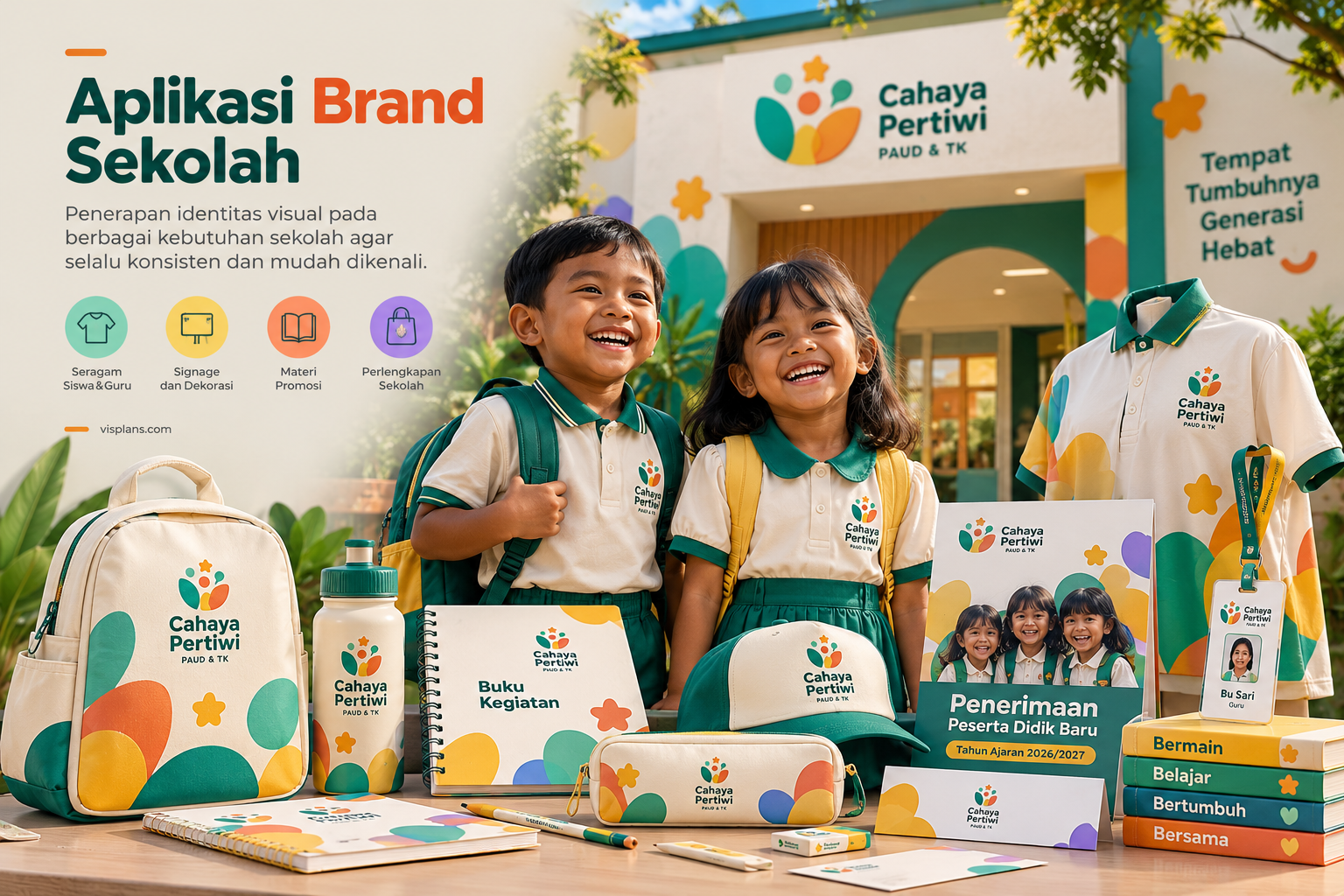 branding sekolah visplans