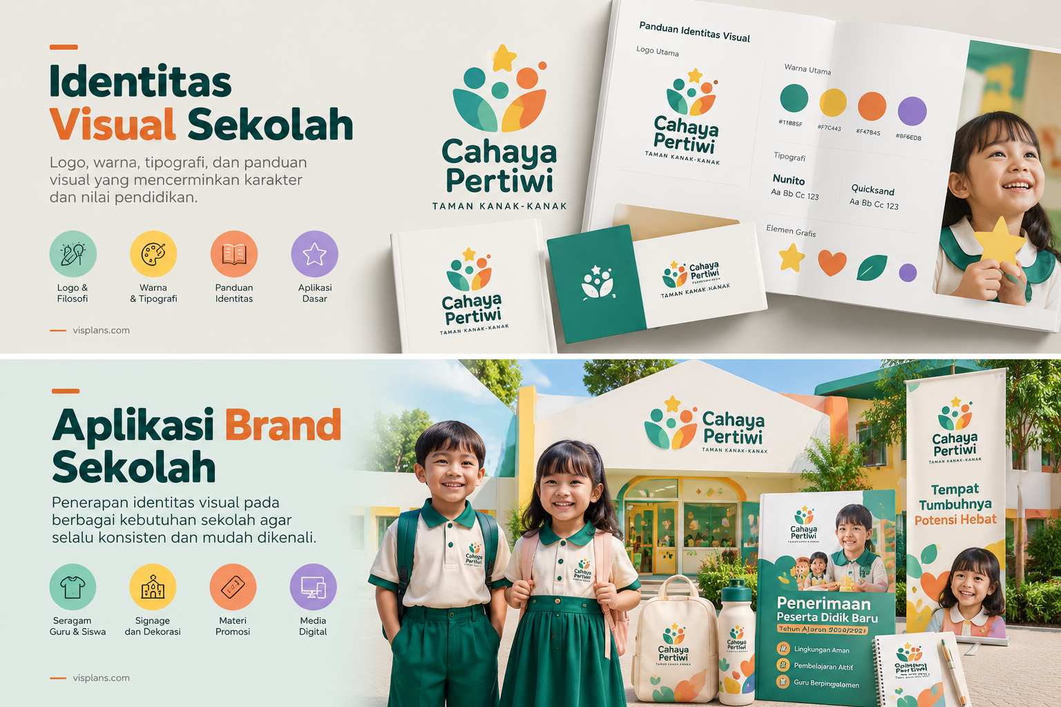 branding sekolah visplans