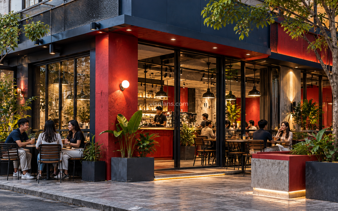 Facade Cafe seperti Apa yang Membuat Brand Mudah Dikenali